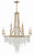 Crystorama GAB-B7312-GA Gabrielle 12 Light Chandelier - Antique Gold