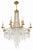Crystorama GAB-B7312-GA Gabrielle 12 Light Chandelier - Antique Gold