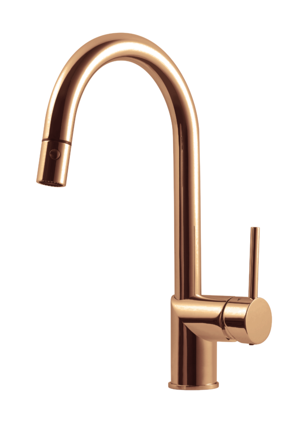 Houzer GAPD-1000 Gal Dual Function Pull Down Kitchen Faucet