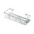 Gatco Rectangle angular Wall Tray 10 In.