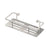 Gatco Rectangle angular Wall Tray 10 In.