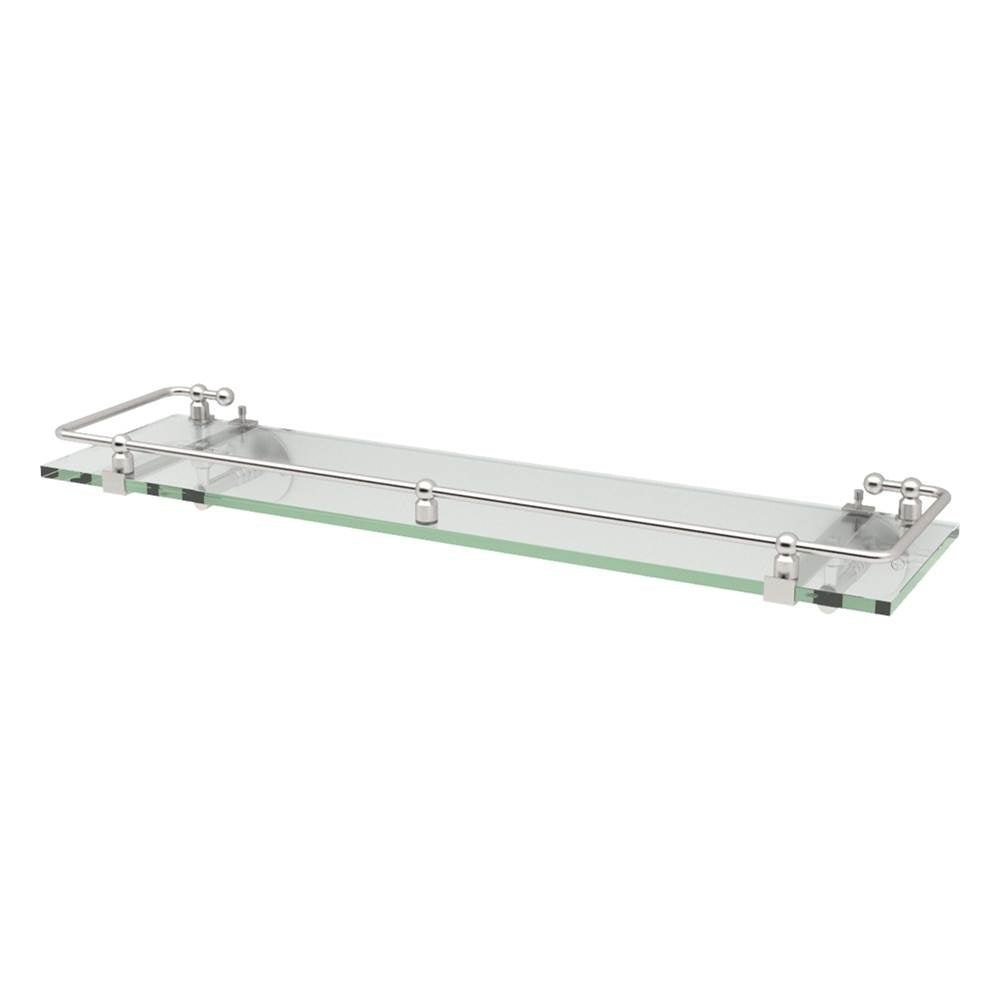 Gatco Railing Shelf Brass 21 In. Long