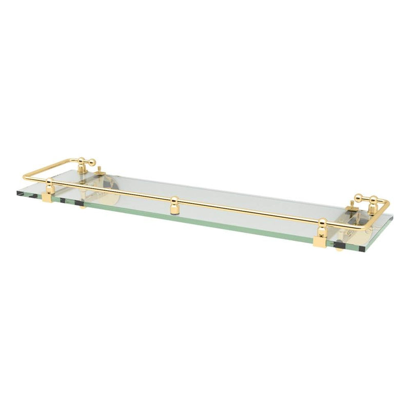 Gatco Railing Shelf Brass 21 In. Long