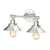 Gatco Modern Farmhouse Metal Double Sconce