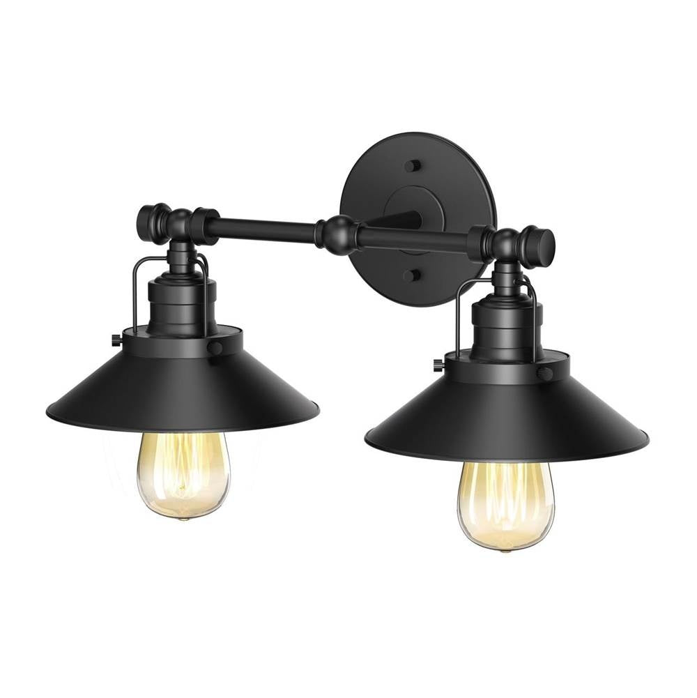 Gatco Modern Farmhouse Metal Double Sconce