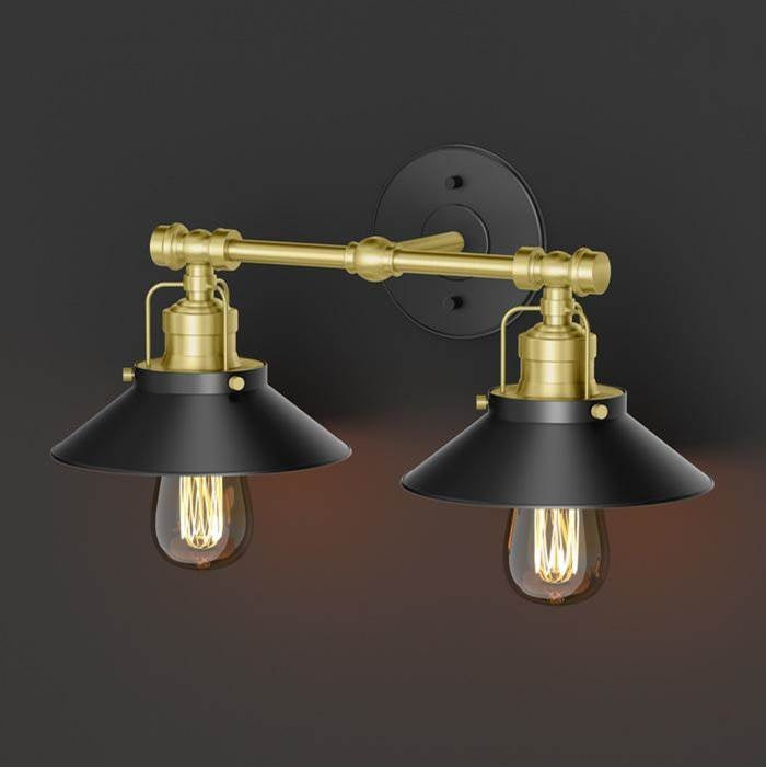 Gatco Modern Farmhouse Metal Double Sconce