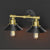 Gatco Modern Farmhouse Metal Double Sconce