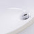 Nantucket Sinks 15 x 12" Glazed Bottom Undermount Oval Ceramic Sink In White
