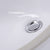 Nantucket Sinks GB-17" Glazed Bottom Undermount Oval Ceramic Sink In White