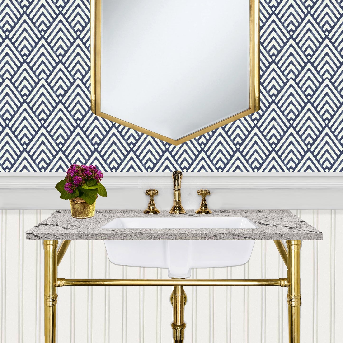 Nantucket Sinks GB-17x13-W 17 Inch x 13 Inch Glazed Bottom Undermount GB-17x13-W Rectangle Ceramic Sink In White