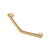 Flusso GBB.5218 Angled Shower Grab Bar - 18"