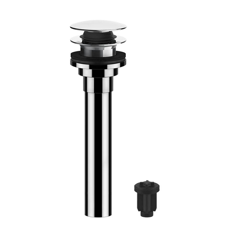 Gessi 01427 Inverso 1 1/4" Push Drain With Or Without Overflow Feature