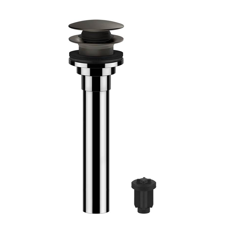 Gessi 01427 Inverso 1 1/4" Push Drain With Or Without Overflow Feature