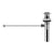 Gessi 01781 Pop Up Drain Assembly Less Pop Up Rod and Knob