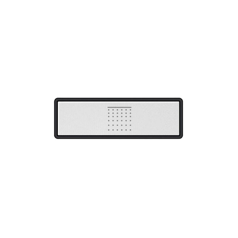 Gessi 02766 Hi Fi Push-Botton Plate With Rainfall Symbol. For Linear & Shelf Hi-Fi.