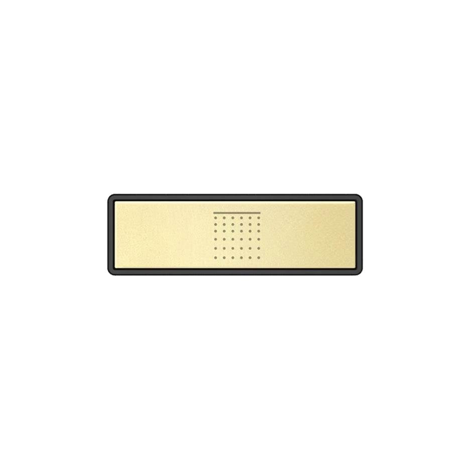 Gessi 02766 Hi Fi Push-Botton Plate With Rainfall Symbol. For Linear & Shelf Hi-Fi.