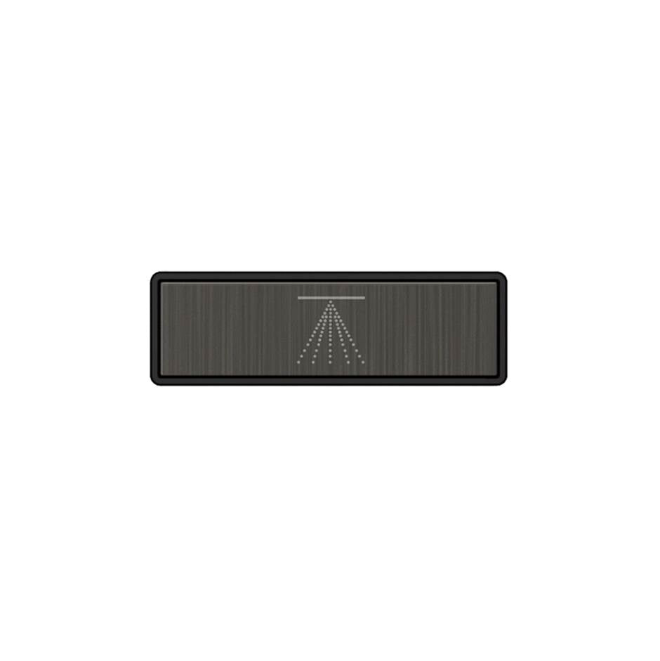 Gessi 02768 Hi Fi Push-Botton Plate With Atomizer Symbol. For Linear & Shelf Hi-Fi.