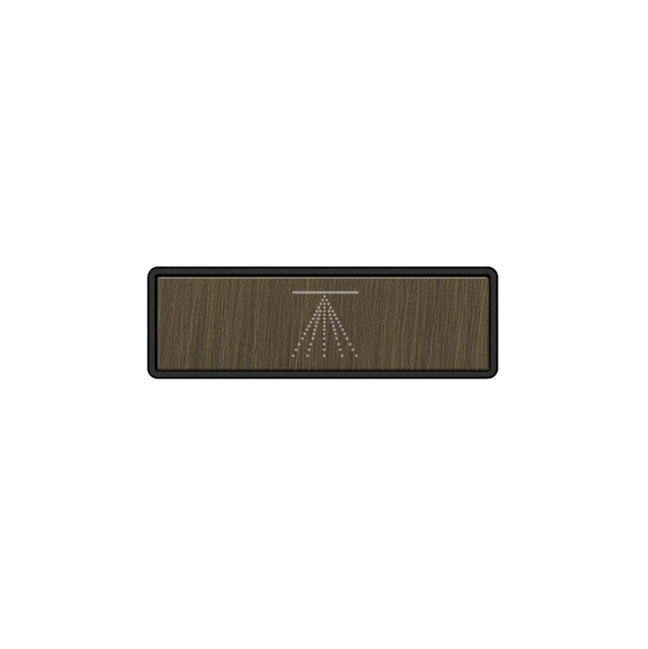 Gessi 02768 Hi Fi Push-Botton Plate With Atomizer Symbol. For Linear & Shelf Hi-Fi.