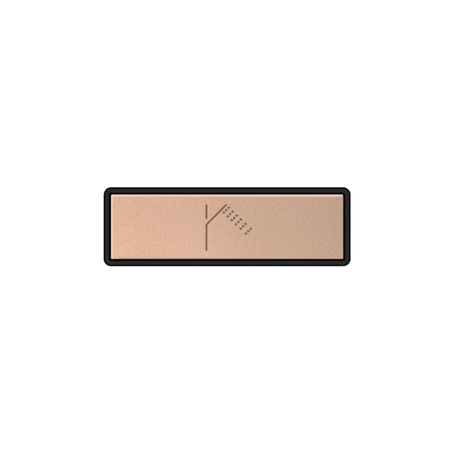 Gessi 02769 Hi Fi Push-Botton Plate With Handshower Symbol. For Linear & Shelf Hi-Fi. - Parent