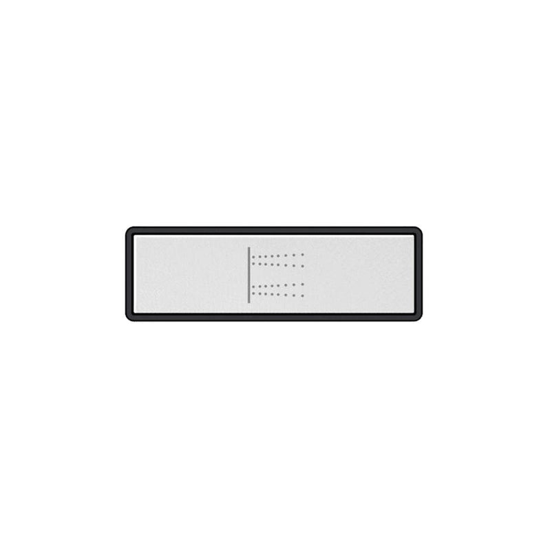 Gessi 02770 Hi Fi Push-Botton Plate With Body Jets Symbol. For Linear & Shelf Hi-Fi.
