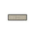 Gessi 02772 Hi Fi Push-Botton Plate With Foot Spout Symbol. For Linear & Shelf Hi-Fi.