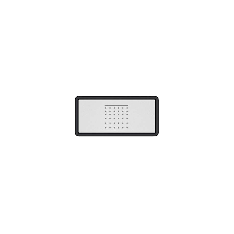 Gessi 02774 Hi Fi Push-Botton Plate With Rainfall Symbol.