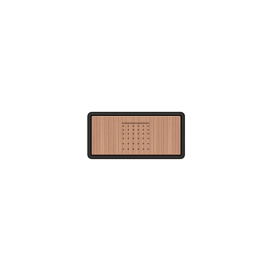 Gessi 02774 Hi Fi Push-Botton Plate With Rainfall Symbol.