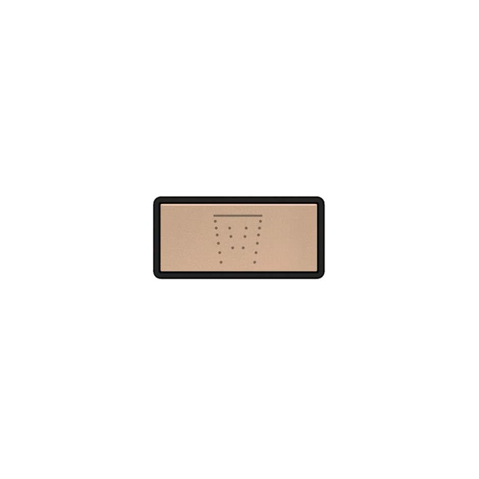 Gessi 02775 Hi Fi Push-Botton Plate With Waterfall Symbol. - Parent