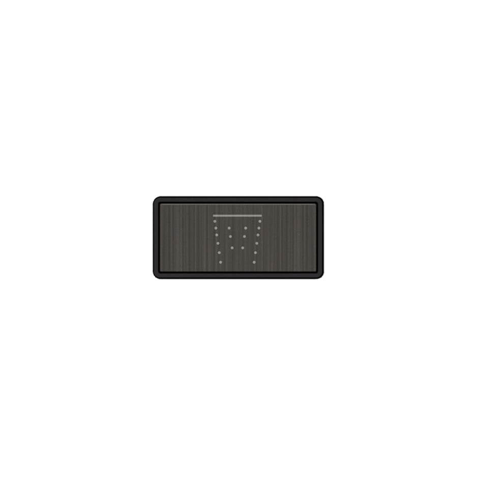 Gessi 02775 Hi Fi Push-Botton Plate With Waterfall Symbol.