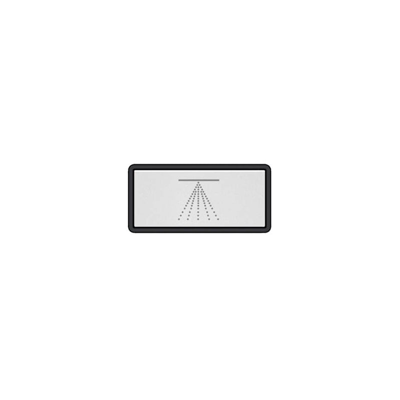 Gessi 02776 Hi Fi Push-Botton Plate With Atomizer Symbol.
