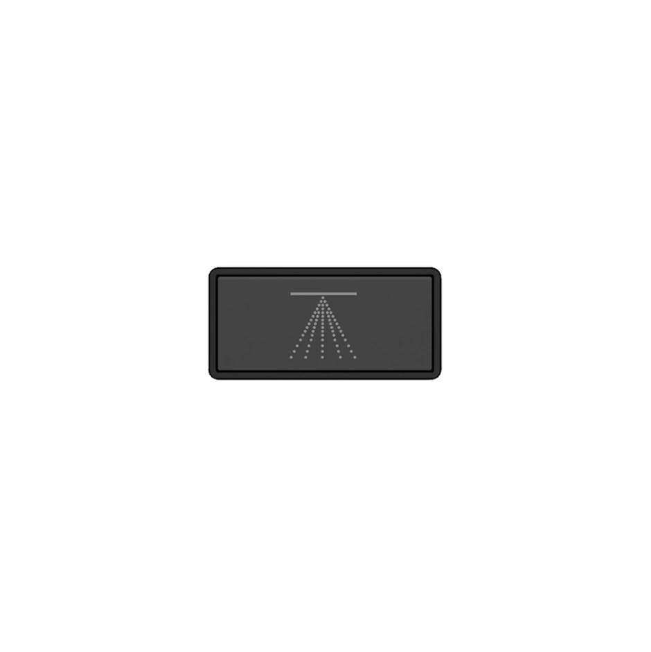 Gessi 02776 Hi Fi Push-Botton Plate With Atomizer Symbol.
