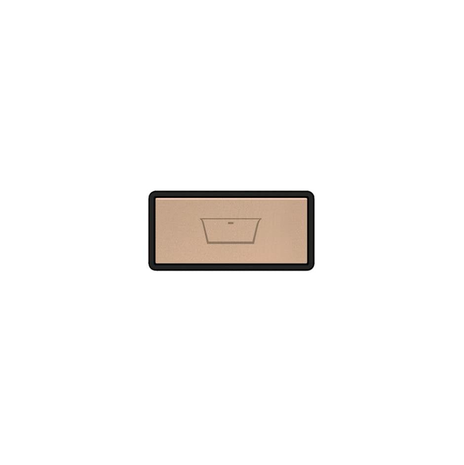 Gessi 02779 Hi Fi Push-Botton Plate With Bathtub Symbol. - Parent