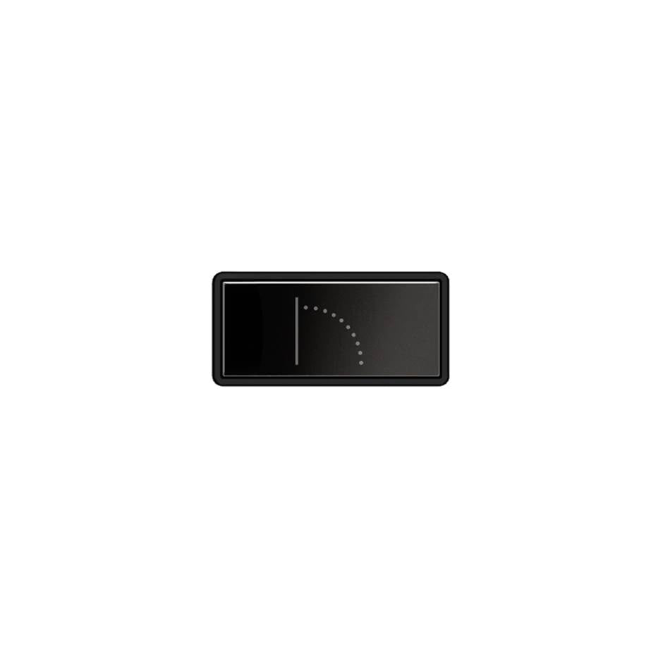 Gessi 02784 Hi Fi Push-Botton Plate With Wall-Mounted Waterfall Symbol.