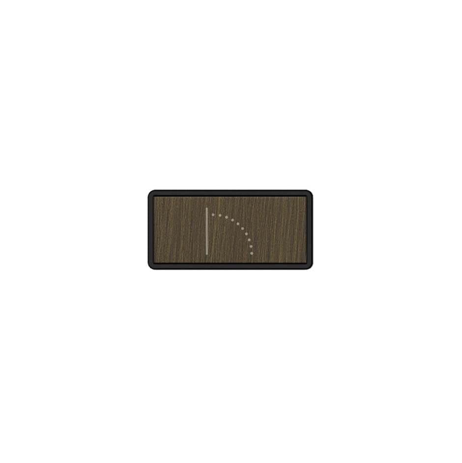 Gessi 02784 Hi Fi Push-Botton Plate With Wall-Mounted Waterfall Symbol.