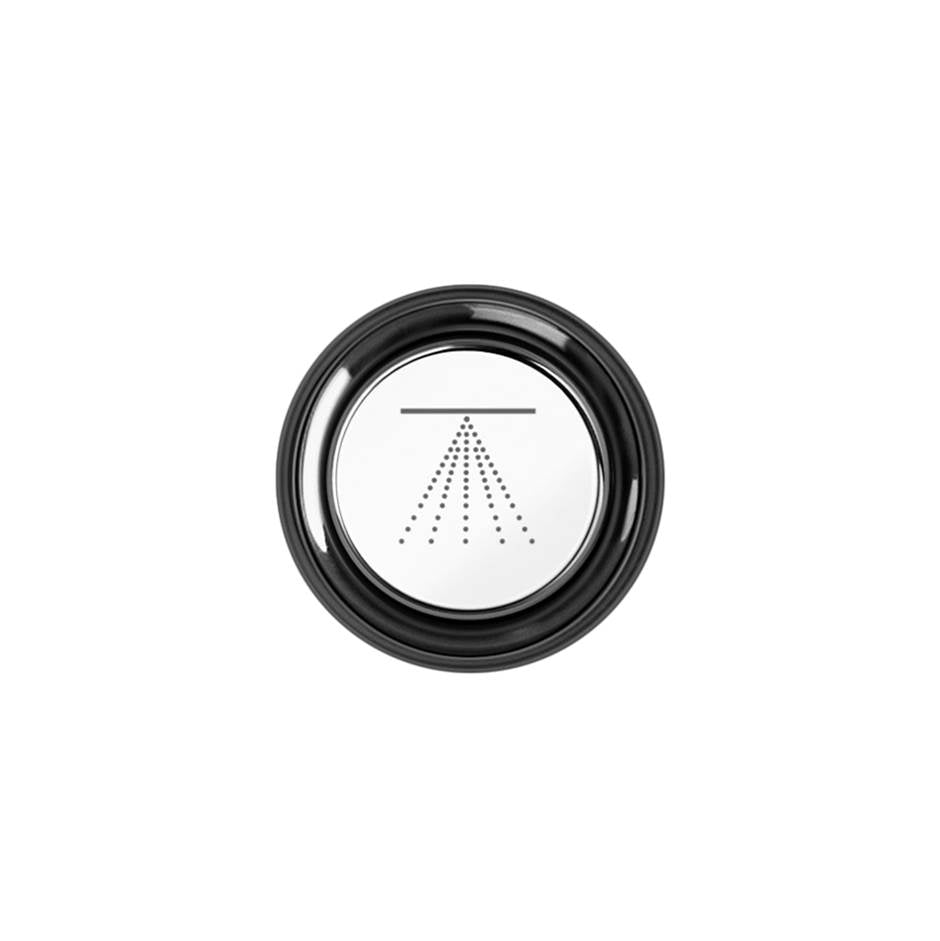 Gessi 03291 Hi Fi Push-Botton Plate With Atomizer Symbol. For Hi-Fi Eclectic.