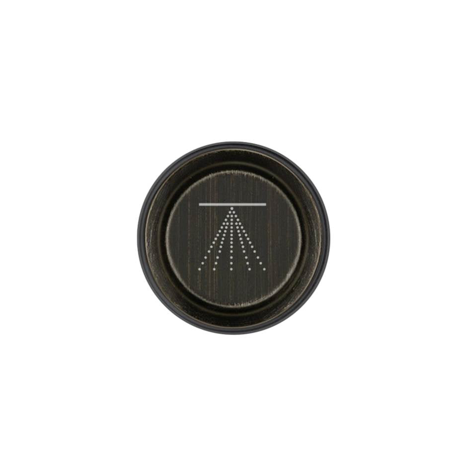 Gessi 03291 Hi Fi Push-Botton Plate With Atomizer Symbol. For Hi-Fi Eclectic.