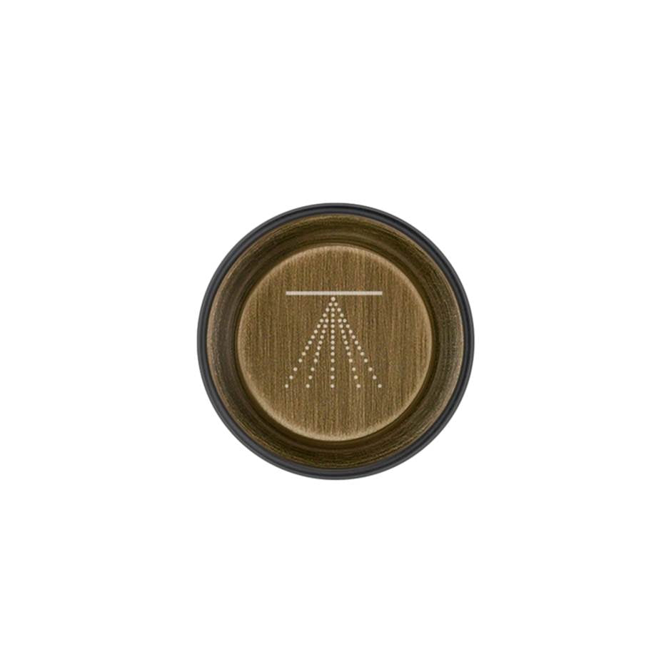 Gessi 03291 Hi Fi Push-Botton Plate With Atomizer Symbol. For Hi-Fi Eclectic.
