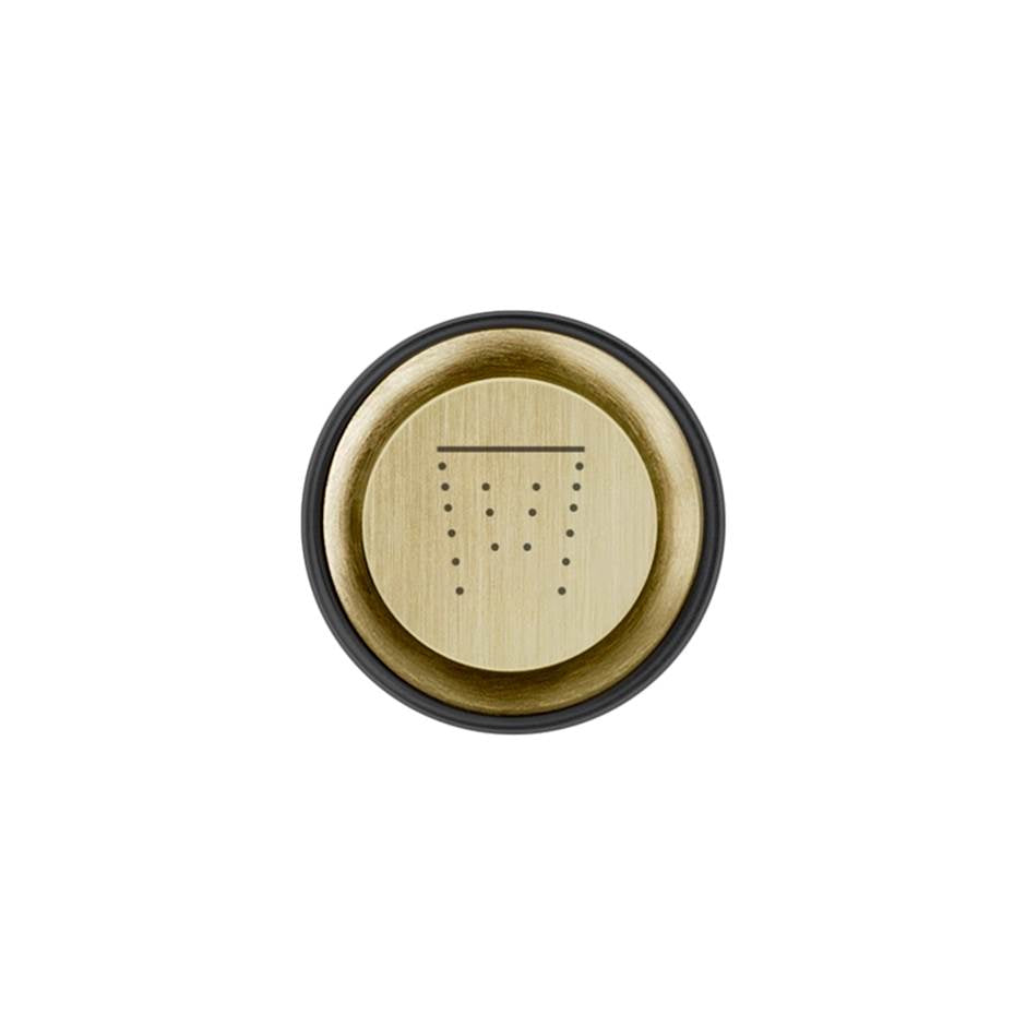 Gessi 03292 Hi Fi Push-Botton Plate With Waterfall Symbol. For Hi-Fi Eclectic.