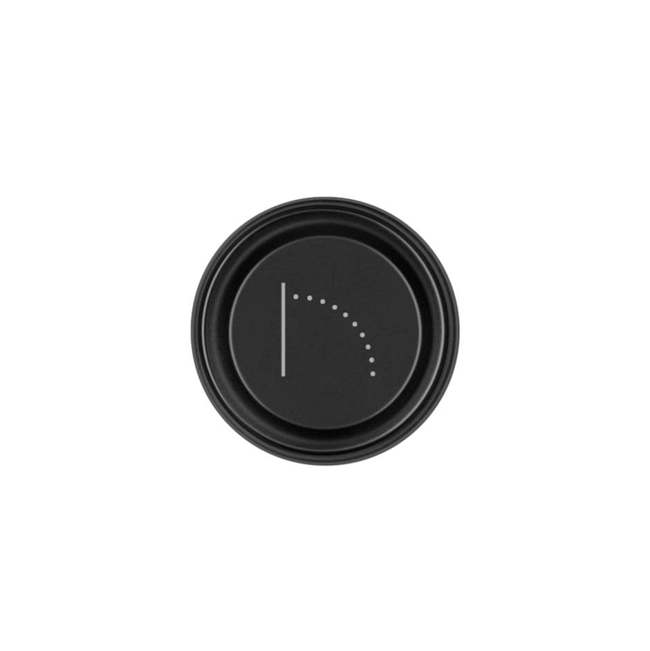 Gessi 03293 Hi Fi Push-Botton Plate With Wall-Mounted Waterfall Symbol. For Hi-Fi Eclectic.