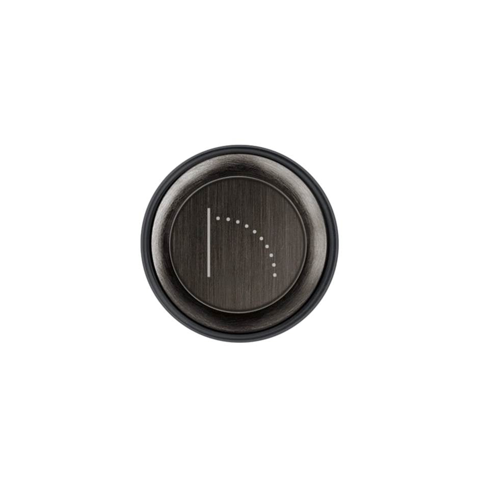 Gessi 03293 Hi Fi Push-Botton Plate With Wall-Mounted Waterfall Symbol. For Hi-Fi Eclectic.