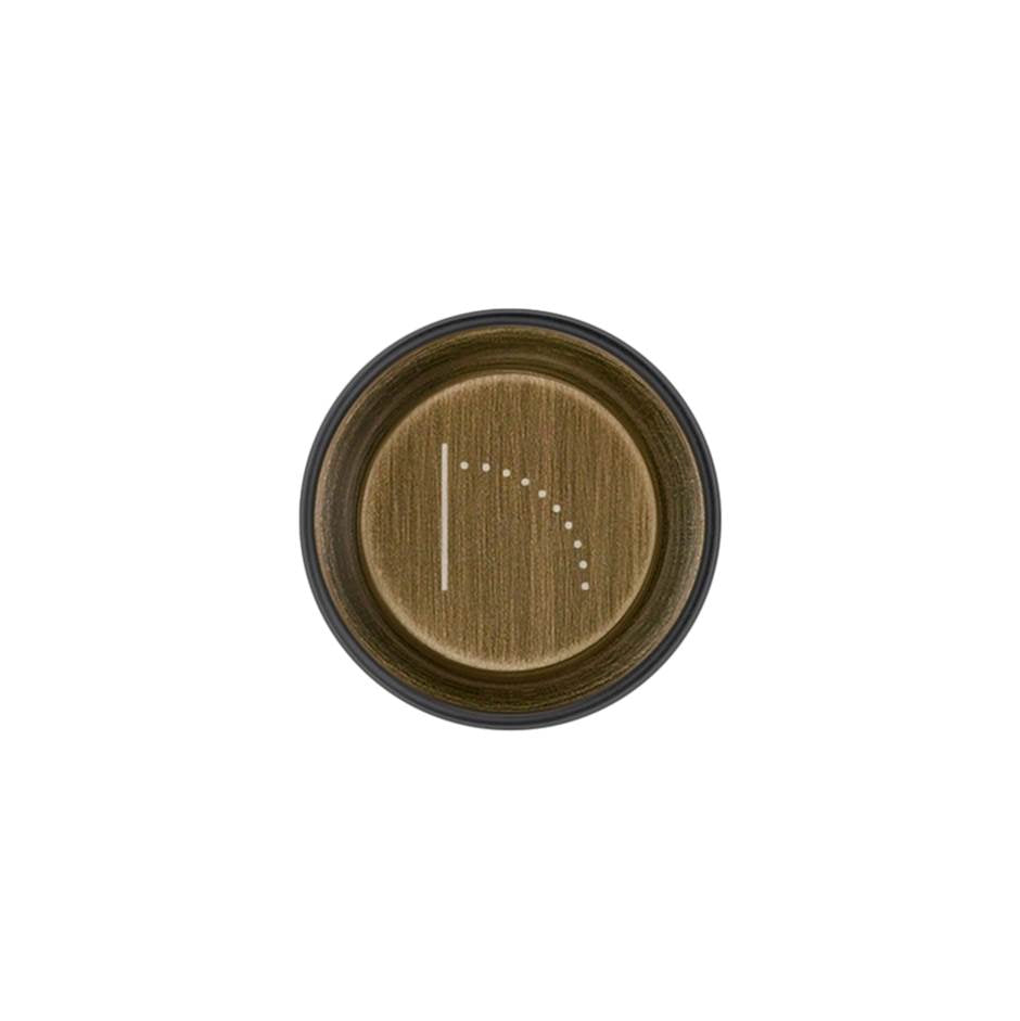 Gessi 03293 Hi Fi Push-Botton Plate With Wall-Mounted Waterfall Symbol. For Hi-Fi Eclectic.