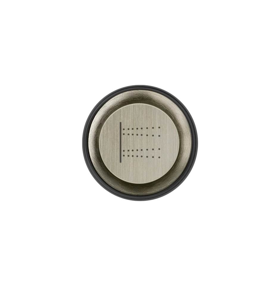 Gessi 03295 Hi Fi Push-Botton Plate With Body Jets Symbol. For Hi-Fi Eclectic.