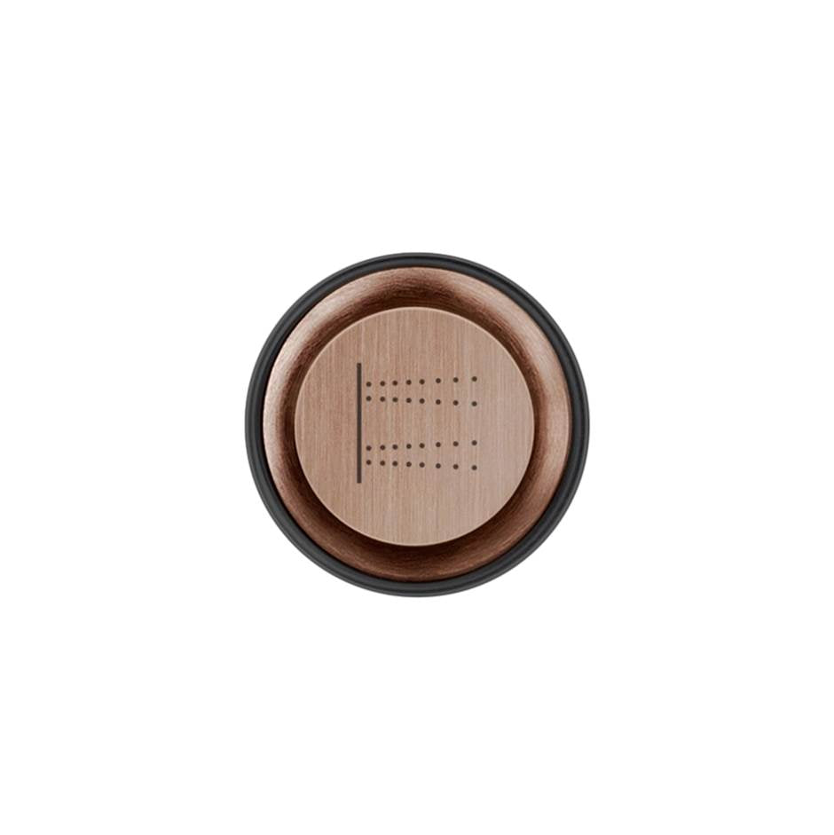 Gessi 03295 Hi Fi Push-Botton Plate With Body Jets Symbol. For Hi-Fi Eclectic.