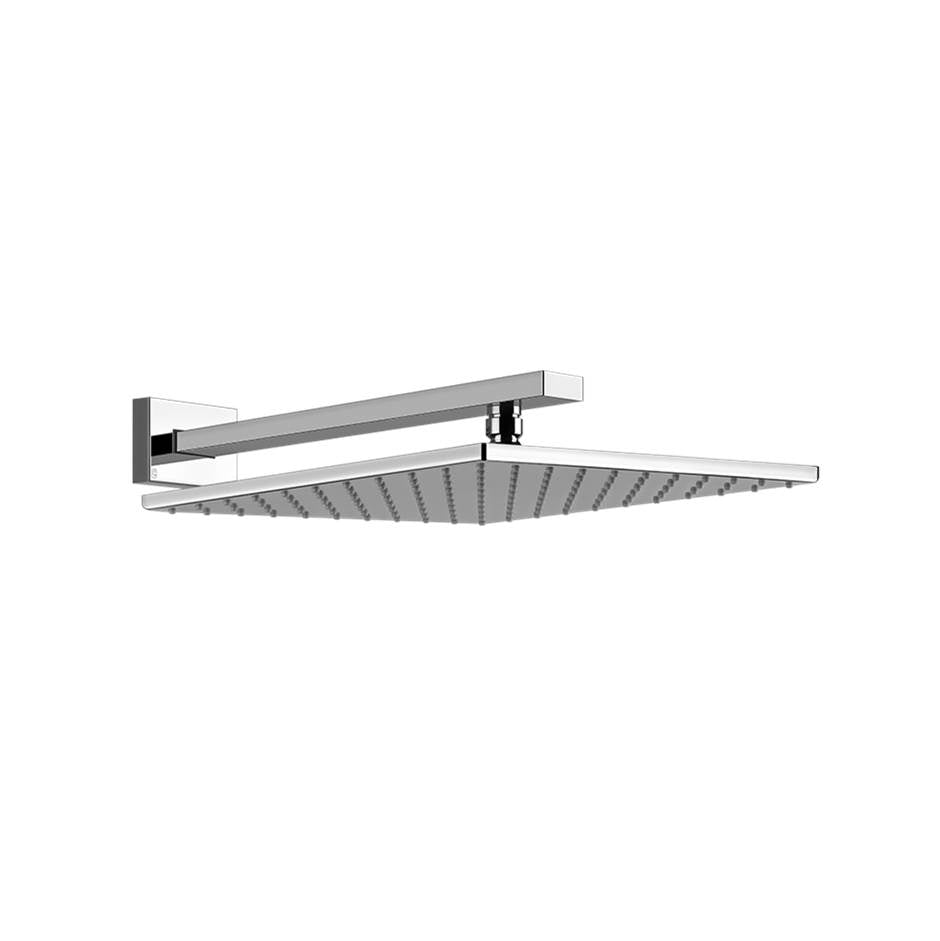 Gessi 15185 Inverso Wall-Mounted Adjustable and Antilimestone Showerhead 11-13/16" X 11-13/16"