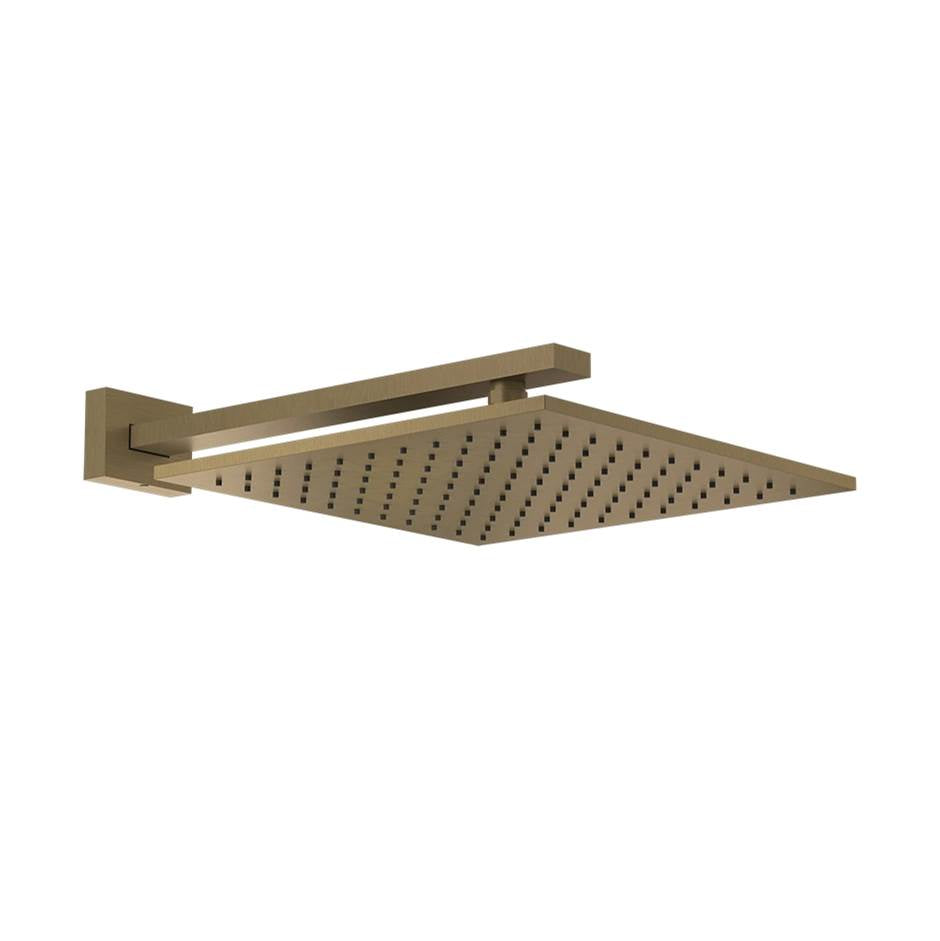 Gessi 15185 Inverso Wall-Mounted Adjustable and Antilimestone Showerhead 11-13/16" X 11-13/16"