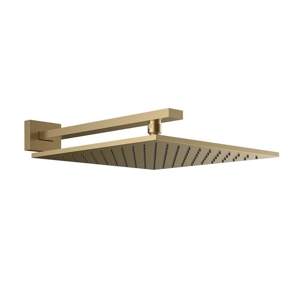 Gessi 15185 Inverso Wall-Mounted Adjustable and Antilimestone Showerhead 11-13/16" X 11-13/16"