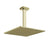 Gessi 15186 Inverso Ceiling-Mounted Adjustable and Antilimestone Showerhead 11-13/16" X 11-13/16"