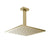 Gessi 15186 Inverso Ceiling-Mounted Adjustable and Antilimestone Showerhead 11-13/16" X 11-13/16"