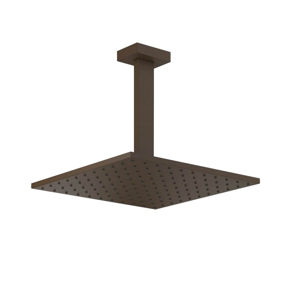 Gessi 15186 Inverso Ceiling-Mounted Adjustable and Antilimestone Showerhead 11-13/16" X 11-13/16"
