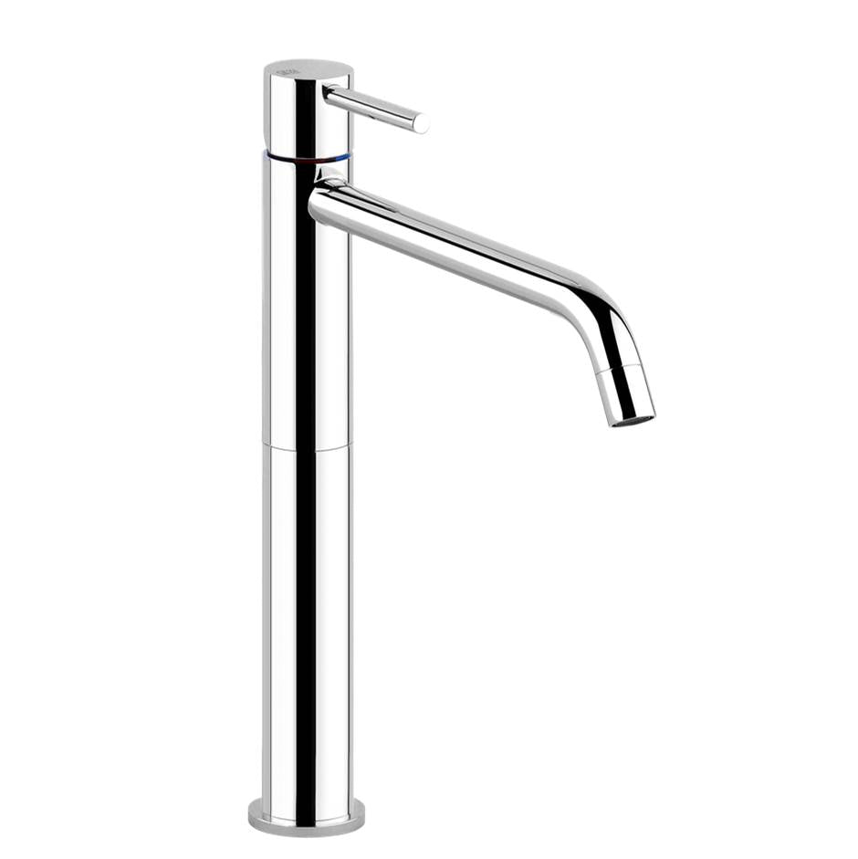 Gessi 18606 Emporio Tall Single Lever Washbasin Mixer Without Pop-Up Assembly
